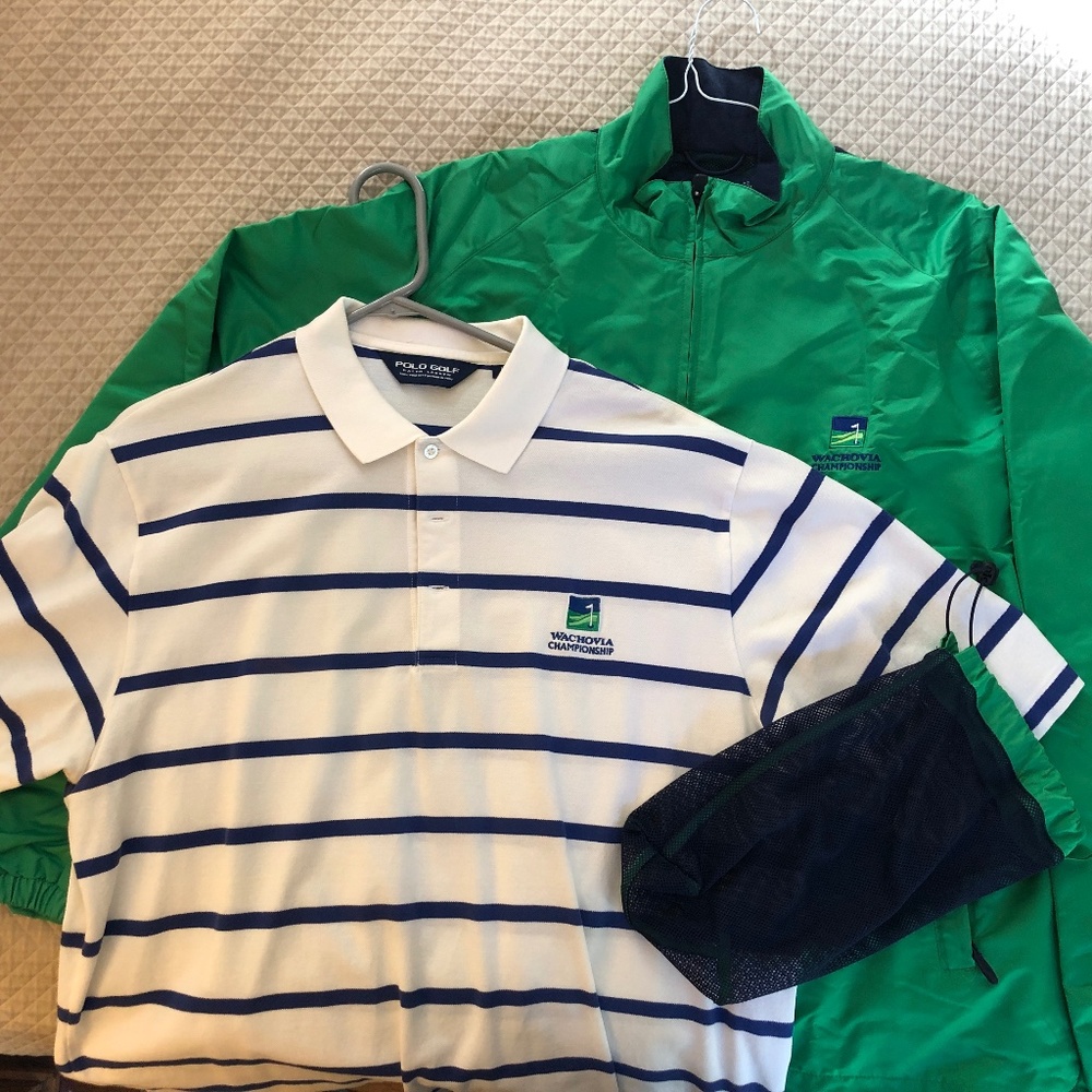 Polo Golf Ralph Lauren 2003 Wachovia Jacket & Shirt